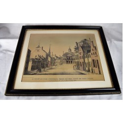 A View of the Federal Hall of the City of New York, as Appeared in the Year 1797 (Print)